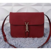 Replica Gucci Jackie Soft Leather Flap Shoulder Bag 362971 Maroon VS00480