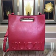 Replica Gucci XL Leather Tote Bag Red 409378 VS08223
