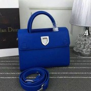 Replica Hot Dior Mini Diorever Bag Blue Calfskin Leather D66555 VS02656