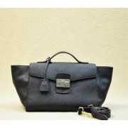 Replica Hot Prada BR5034 Black Saffiano Calf Leather Flap Bag VS04210