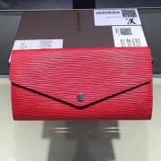 Replica Louis Vuitton Epi Leather Sarah Wallet Red M60760 VS02297