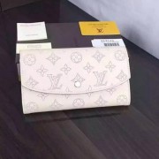 Replica Louis Vuitton Mahina Leather IRIS Wallet M60144 OffWhite VS07661