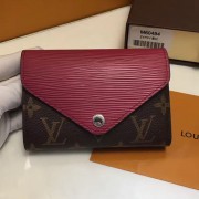 Replica Louis Vuitton Monogram Canvas Wallet Burgundy M60494 VS04206