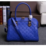 Replica Louis Vuitton Monogram Empreinte Tote Bags M43882 Blue VS04139