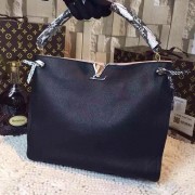 Replica Louis Vuitton Python Tournon Hobo Bag M50541 Black VS01397
