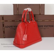 Replica Luxury Louis Vuitton Epi Leather Alma M40453 Red VS04887