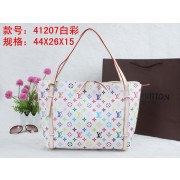 Replica Luxury Louis Vuitton Monogram Multicolore Tuileries M41207 White VS05019