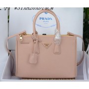 Replica Prada Saffiano Leather Tote Bag PBN1801 Light Pink VS08519