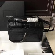 Replica Saint Laurent Medium Charlotte Messenger Bag Black 466561 VS03103