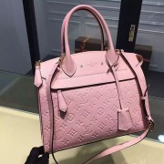 Replica Top Louis Vuitton Monogram Empreinte Pont-neuf MM Pink M41752 VS09017