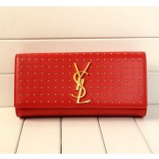 Replica Yves Saint Laurent Classic Monogramme Clutch Y9939 Red VS01441