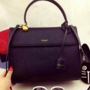 Saint Laurent Medium Moujik Top Handle Bag Y30430 Purple VS03204