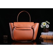 Sale 1:1 Celine Belt Bag 3345 in Oroginal Brown Smooth Calfskin VS08891