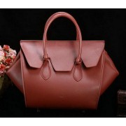 Sale 1:1 Celine Tie Nano Top Handle Bag Original Leather C3052 Brown VS02827