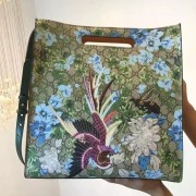 Sale 1:1 Gucci XL GG Floral Print Tote Bag 414476 VS09133