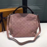 Sale 1:1 Louis Vuitton Mahina Calfskin Babylone PM Magnolia M50031 VS00427