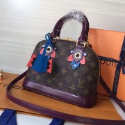 Sale 1:1 Louis Vuitton Monogram Canvas ALMA BB Bag M41659 Purple VS08065