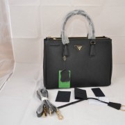 Sale 1:1 Prada Mingdu 2274 Saffiano Leather Handbag in Black VS09174