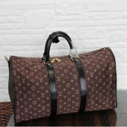 Sale 1:1 Replica Louis Vuitton Monogram Idylle KEEPALL BANDOULIERE 45 M41428 Brown VS00750