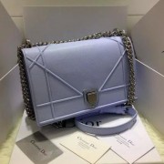 Top Dior Diorama Bag Original Leather CD12L SkyBlue VS07293