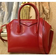 Top Givenchy Small Antigona Bag Patent Leather G2800 Red VS06496