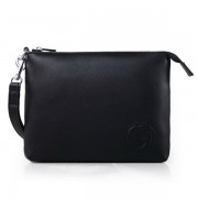 Top Gucci Calfskin Leather Travel Case 322054 Black VS00501