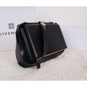 Top Knockoff Givenchy Pandora Box Bag Calfskin Leather G0766 Black VS03784