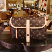 Top Louis Vuitton Calfskin Leather Clutch M40114 Black VS06324