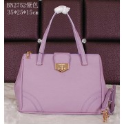 Top Prada Grainy Leather Tote Bag BN2752 Lavender VS00659
