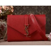 Yves Saint Laurent Classic Monogramme Flap Bag Y5479 Red VS07559