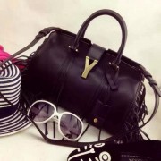 Yves Saint Laurent Fringed Cabas Chyc Bag Y40992 VS00656