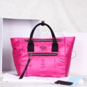 2014 Fall/winter Prada Bomber Fabric Tote BN2636 in Orange LSS VS06531