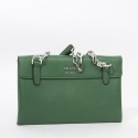 2014 Newest Prada Medium Lux Flap Crossbody Bag BT0995 in Green Original Calfskin Leather XZ VS04921