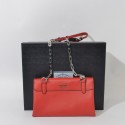 2014 Newest Prada Medium Lux Flap Crossbody Bag BT0995 in Red Original Calfskin Leather XZ VS05893