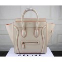 AAA Celine Luggage Mini Tote Bag Original Leather CT3308 OffWhite VS03400