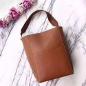 AAA Celine Sangle Seau Bag in Natural Calfskin Tan 240710 VS00380