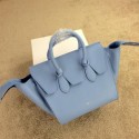 AAA Celine Tie Nano Top Handle Bag Smooth Leather 98313 SkyBlue VS05489
