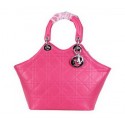 AAA Copy Dior Panarea Calfskin Leather Tote Bag CD6618 Rosy VS07548