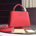 AAA Louis Vuitton Capucines BB Tote Bag M94754 Red VS06031