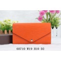 AAA Louis Vuitton Epi Leather Josephine Wallet M60710 Orange VS04925