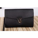 AAA Prada Grainy Leather Document Holder P0074 Black VS01038