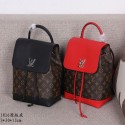 AAA Replica Louis Vuitton Monogram Canvas Lockme Backpack Bag M41816 VS00372