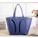 AAAAA Celine Medium Cabas Phantom Bag Grainy Leather C3348 Royal VS07835