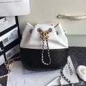 AAAAA Chanel Chanel's Gabrielle Purse White and Black A98787 VS07950