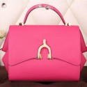 AAAAA Hermes Stirrup Top Handle Bag H30560 Rose VS01535
