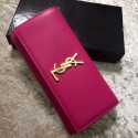 AAAAA Imitation Yves Saint Laurent Flap Wallet Y30180 Rose VS09219