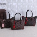 AAAAA Replica Louis Vuitton Damier Ebene Canvas CAISSA TOTE Bag PM N41548 VS01079