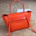 Best Celine Belt Bag Original Leather CLA98312 Orange VS03966