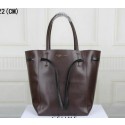 Best Celine Medium Cabas Phantom Bag Calfskin C3385 Brown VS09253