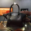 Best Copy Louis Vuitton Veau Cachemire Leather Lockit MM M94592 Noir VS01060